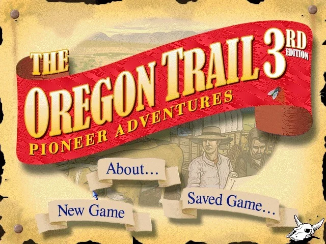 A screen from The Oregon Trail 3rd Edition