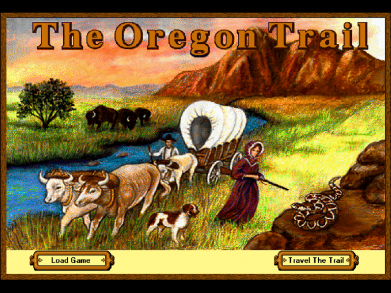 The Oregon Trail (CDROM) Play game online