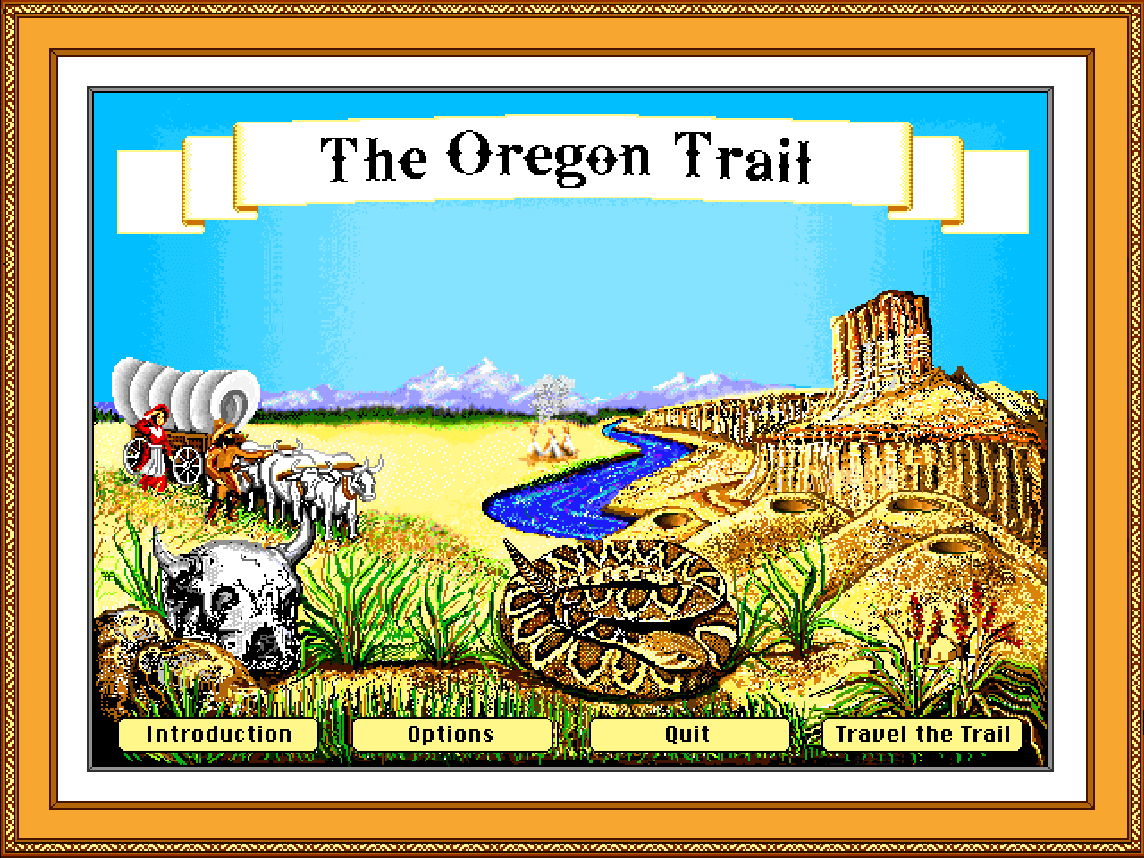 The Oregon Trail Deluxe - Play game online