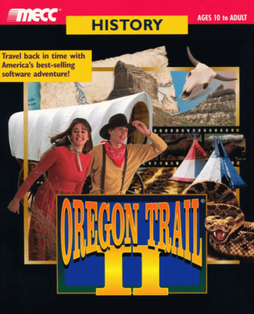 Oregon Trail II 5 Oregon Trail II (game cover)